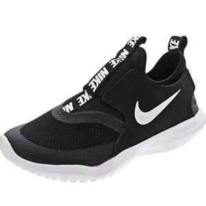 Nike Flex Runner | Kids Pre School | Size 1.5 | Black and White Slip-On Shoes
